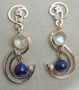 Silver Earrings - Joanna Thomson Jewellery, Peebles, Scotland