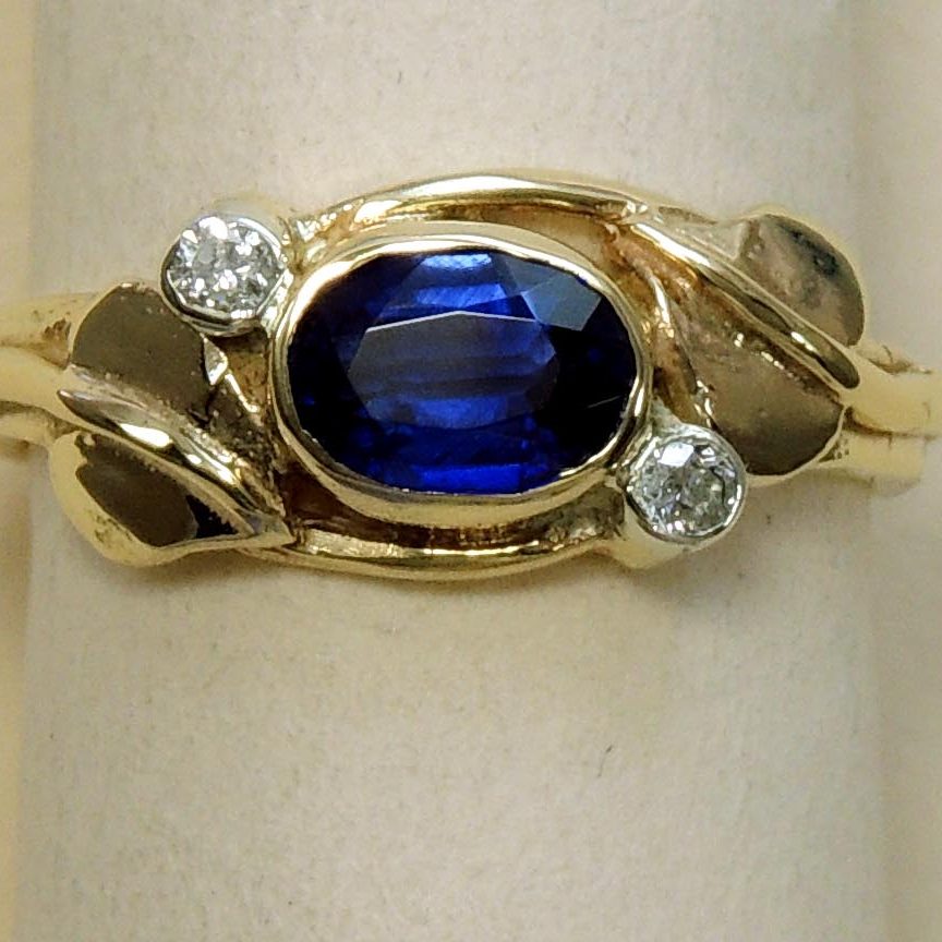 Kyanite Ring - Joanna Thomson Jewellery, Peebles, Scotland