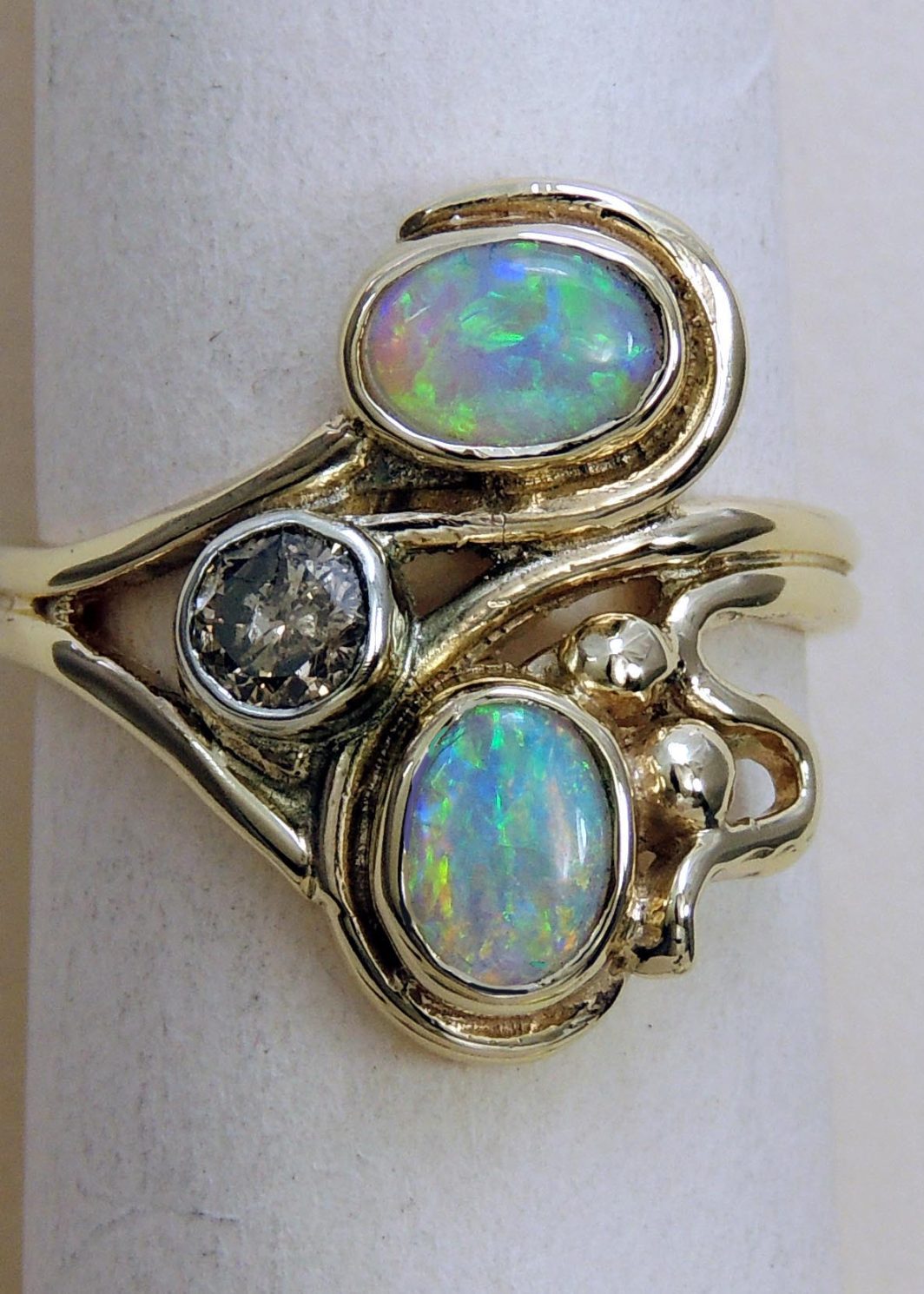 Opal Ring - Joanna Thomson Jewellery, Peebles, Scotland