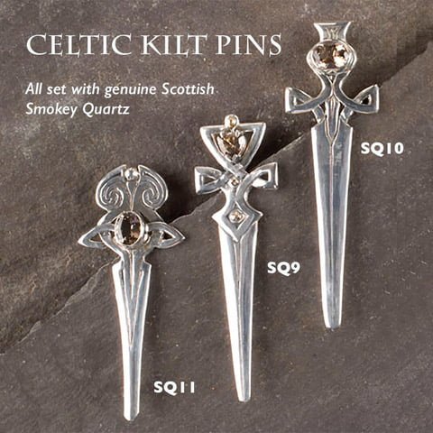 Joanna Thomson Jewellery - Celtic Kilt Pins