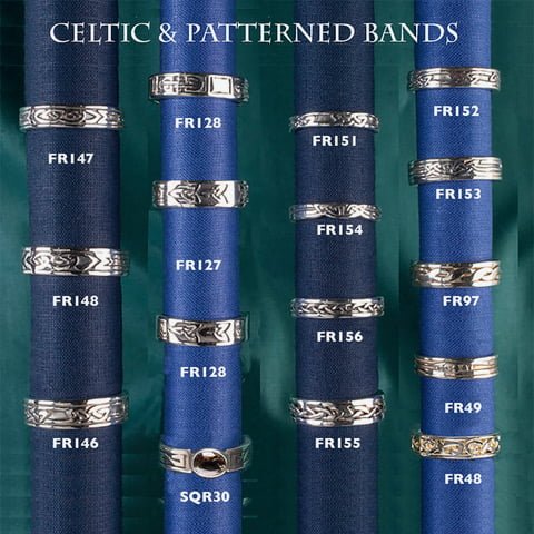 Joanna Thomson Jewellery - Celtic & Patterned Bands 1