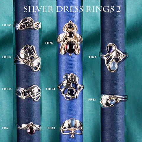 Joanna Thomson Jewellery - Dress Rings Silver 2