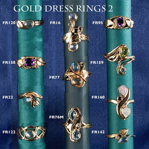 Joanna Thomson Jewellery - Gold Dress Rings 2