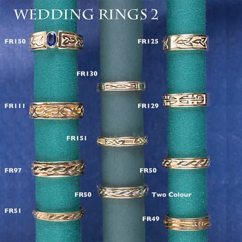 Joanna Thomson Jewellery - Wedding Rings 2(Celtic)
